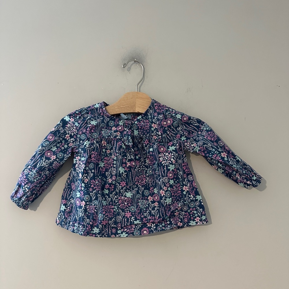 $11 ADD ON baby gap‎ top floral shirt 12-18 Zara Mayoral Rylee + Cru Katie Quinn
